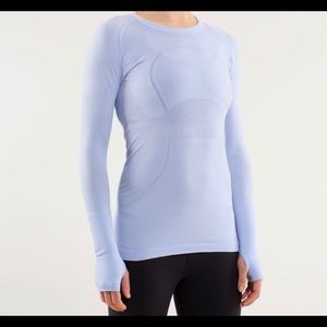 Lululemon long sleeve run swiftly shirt
